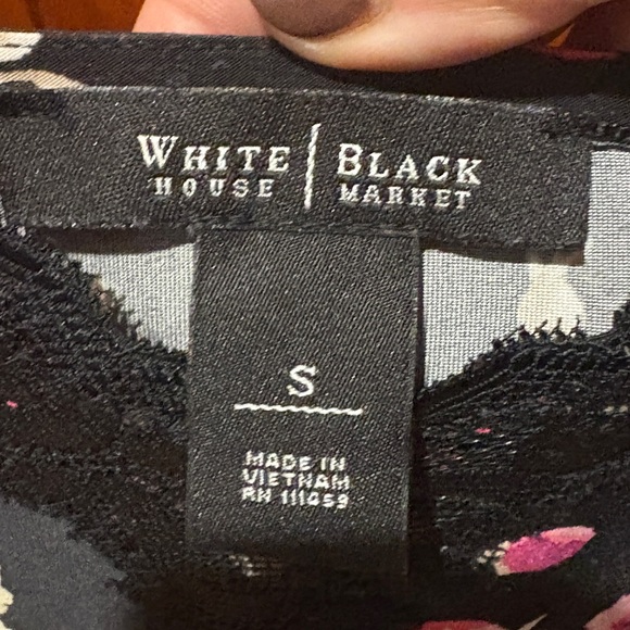 WHBM Floral Lace Tank Top - Picture 8 of 10